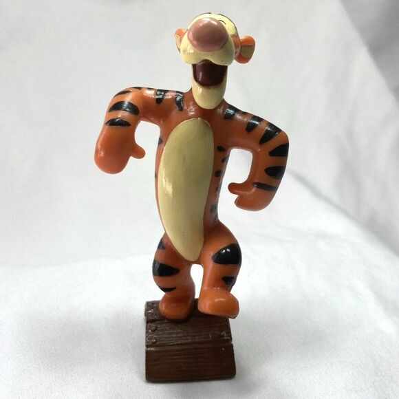 Tigger Figurine from Disney's Winnie the Pooh PVC Cake Topper Collectable 4"Tall - Picture 6 of 10
